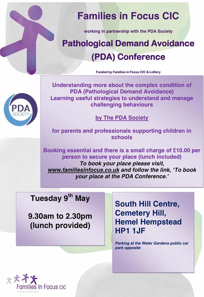 PDA Conference – 9th May 2017